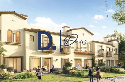 Townhouse - 3 - 3 for sale in Bloom Living - Zayed City (Khalifa City C) - Khalifa City - Abu Dhabi