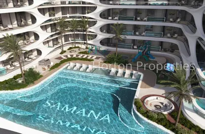 Apartment - 2 Bedrooms - 3 Bathrooms for sale in Samana Boulevard Heights - Dubai Land - Dubai