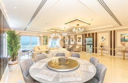 Apartment - 4 Bedrooms - 5 Bathrooms for rent in Elite Residence - Dubai Marina - Dubai