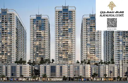 شقة - غرفة نوم - 2 حمامات للبيع في عجمان كزيك تاورز - الراشدية 1 - الراشدية - عجمان