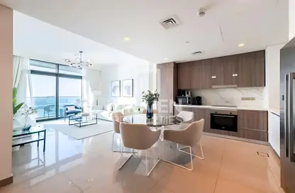 Apartment - 2 Bedrooms - 2 Bathrooms for rent in Beach Vista Tower 2 - Beach Vista - EMAAR Beachfront - Dubai Harbour - Dubai