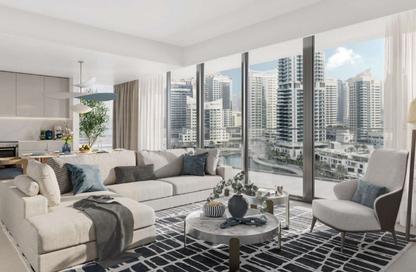 Apartment - 2 Bedrooms - 2 Bathrooms for sale in Marina Shores - Dubai Marina - Dubai