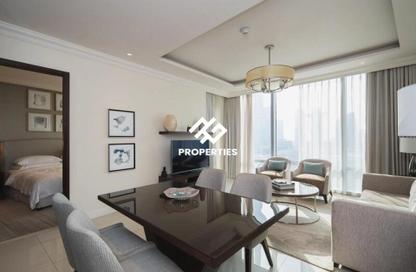 Apartment - 1 - 1 for rent in The Address Residence Fountain Views 2 - The Address Residence Fountain Views - Downtown Dubai - Dubai