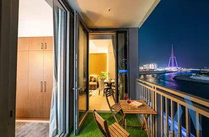 شقة - غرفة نوم - 1 حمام للايجار في 5242 تاور 1 - 5242 - دبي مارينا - دبي