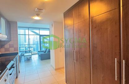 Apartment - Studio - 1 Bathroom for rent in Indigo Tower - JLT Cluster D - Jumeirah Lake Towers - Dubai