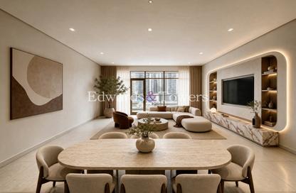 Apartment - 2 - 3 for rent in Noor Tower - Business Bay - Dubai
