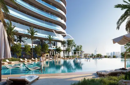 Apartment - 1 Bedroom - 1 Bathroom for sale in Binghatti Skyflame 2 - Binghatti Skyflame - Majan - Dubai