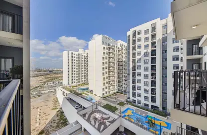 Apartment - 2 Bedrooms - 1 Bathroom for rent in The Nook 2 - The Nook - Wasl Gate - Dubai