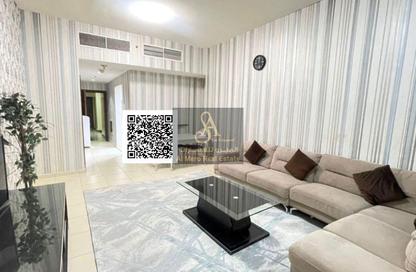 Apartment - 1 Bedroom - 2 Bathrooms for rent in Orient Tower 1 - Orient Towers - Al Bustan - Ajman