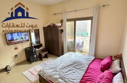 Apartment - Studio - 1 Bathroom for rent in Al Butina 9 Building - Al Butina - Sharjah