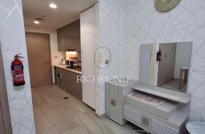 Apartment - Studio - 1 Bathroom for rent in Azizi Riviera 24 - Azizi Riviera - Meydan One - Meydan - Dubai