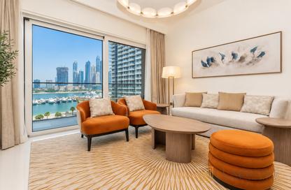 Apartment - 1 - 1 for rent in Grand Bleu Tower 1 - Grand Bleu - Emaar Beachfront - Dubai Harbour - Dubai