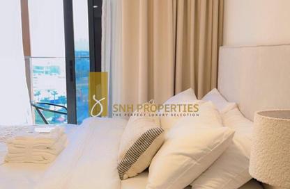Apartment - Studio - 1 Bathroom for rent in Azizi Riviera 1 - Azizi Riviera - Meydan One - Meydan - Dubai