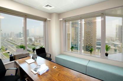 Business Centre - Studio - 4 Bathrooms for rent in Al Moosa Towers - Sheikh Zayed Road - Dubai