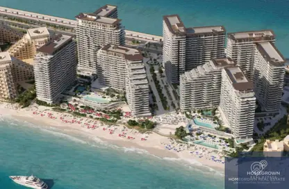Apartment - 3 Bedrooms - 4 Bathrooms for sale in Rosso Bay Residence - Al Marjan Island - Ras Al Khaimah