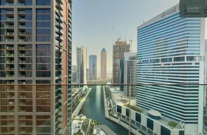 Apartment - 1 Bathroom for sale in Peninsula Two - Peninsula - Business Bay - Dubai