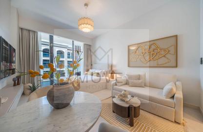 Apartment - Studio - 1 for rent in Avelon Boulevard - Arjan - Dubai