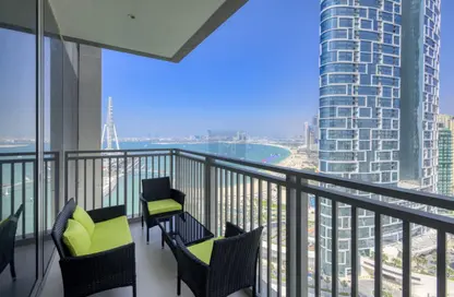 Apartment - 1 Bedroom - 1 Bathroom for rent in 5242 Tower 1 - 5242 - Dubai Marina - Dubai