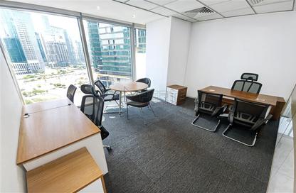 Office Space - Studio - 1 Bathroom for rent in The Binary Tower - Business Bay - Dubai