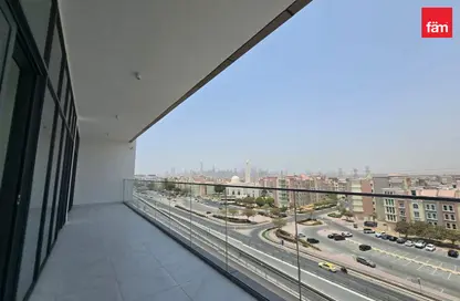 شقة - 2 غرف نوم - 2 حمامات للايجار في مركز العزيزي - الفرجان - دبي
