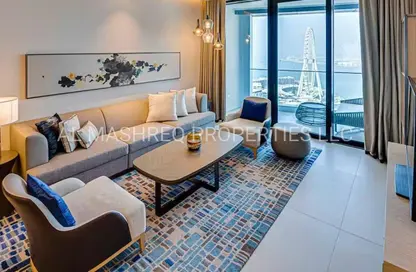 شقة - 3 غرف نوم - 4 حمامات للايجار في برج بوابه جميرا 2 - العنوان منتجع وسبا جميرا - جميرا بيتش ريزيدنس - دبي