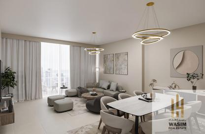 Apartment - 1 - 2 for sale in Oasis Tower 3 - Al Rashidiya 1 - Al Rashidiya - Ajman