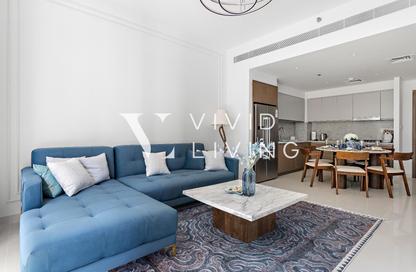 شقة - 2 غرف نوم - 2 حمامات للايجار في برج Beach Isle 1 - بيتش آيل - إعمار بيتشفرونت - دبي هاربور - دبي شقة - 2 غرف نوم - 2 حمامات للايجار في برج Beach Isle 1 - بيتش آيل - إعمار بيتشفرونت - دبي هاربور - دبي