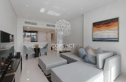 Apartment - 1 Bedroom - 3 Bathrooms for rent in Bay's Edge - Business Bay - Dubai