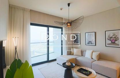 Apartment - 1 - 1 for rent in Waves Grande - Sobha Hartland - Mohammed Bin Rashid City - Dubai