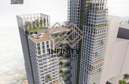 Apartment - 2 Bedrooms - 3 Bathrooms for sale in Mawjan Tower - Ajman Corniche Road - Ajman
