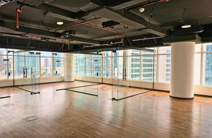 Office Space - Studio - 1 Bathroom for rent in Clover Bay Tower - Business Bay - Dubai
