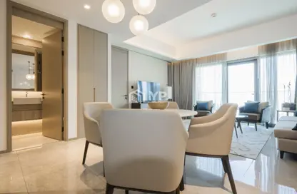 شقة - غرفة نوم - 1 حمام للايجار في أدريس برج هاربور بوينت 2 - أدريس هاربور بوينت - مرسى خور دبي - دبي