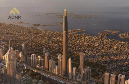 شقة - غرفة نوم - 2 حمامات للبيع في برج عزيزي - شارع الشيخ زايد - دبي