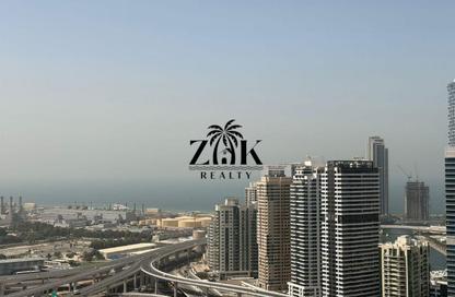 Apartment - 1 Bedroom - 2 Bathrooms for rent in Lakeside Residence - JLT Cluster A - Jumeirah Lake Towers - Dubai