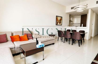 Apartment - 2 Bedrooms - 3 Bathrooms for rent in Golf Veduta Hotel Apartments B - Golf Veduta Hotel Apartments - Golf Town - Damac Hills - Dubai