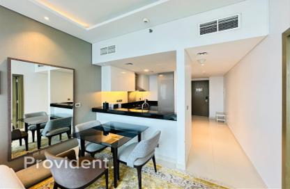 Apartment - 1 Bedroom - 2 Bathrooms for rent in Damac Maison Prive A - Damac Maison Prive - Business Bay - Dubai