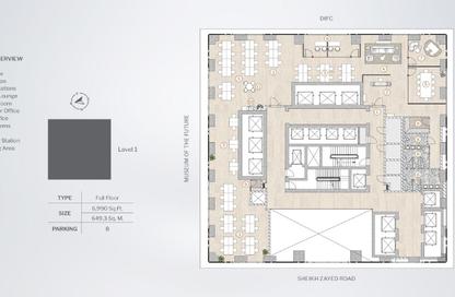 Office Space - Studio - 6 Bathrooms for sale in AHS Tower - Trade Centre Second - World Trade Center - Dubai