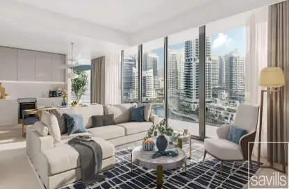 شقة - غرفة نوم - 1 حمام للبيع في مارينا شورز - دبي مارينا - دبي