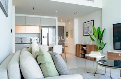 Apartment - 2 - 2 for rent in Marina Vista Tower 2 - Marina Vista - Emaar Beachfront - Dubai Harbour - Dubai
