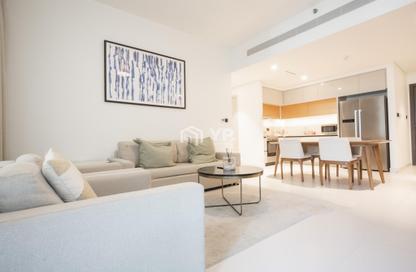 Apartment - 2 - 2 for rent in Marina Vista Tower 2 - Marina Vista - Emaar Beachfront - Dubai Harbour - Dubai