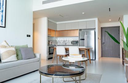 Apartment - 2 - 2 for rent in Marina Vista Tower 2 - Marina Vista - Emaar Beachfront - Dubai Harbour - Dubai