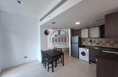 Apartment - 1 Bedroom - 2 Bathrooms for rent in Indigo Tower - JLT Cluster D - Jumeirah Lake Towers - Dubai