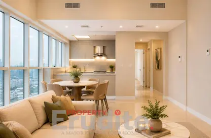 Apartment - 1 Bedroom - 2 Bathrooms for sale in Dubai Jewel Tower - Dubai Internet City - Dubai