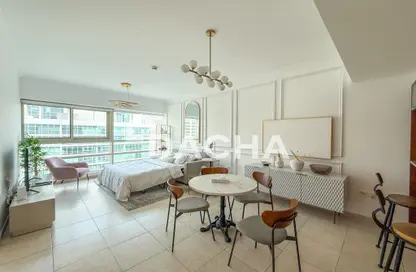 شقة - غرفة نوم - 2 حمامات للايجار في السحاب 2 - السحاب - دبي مارينا - دبي