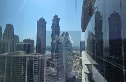 مكتب - استوديو - 1 حمام للايجار في برج بارك لين - الخليج التجاري - دبي