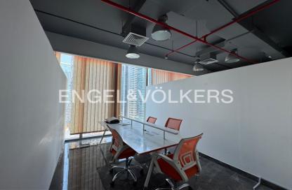 Office Space - Studio - 1 Bathroom for rent in The Prism - Business Bay - Dubai