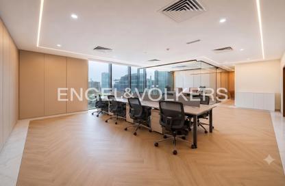 Office Space - Studio - 1 Bathroom for rent in The Prism - Business Bay - Dubai