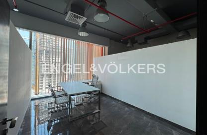 Office Space - Studio - 1 Bathroom for rent in The Prism - Business Bay - Dubai