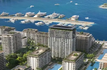 Apartment - 3 Bedrooms - 2 Bathrooms for sale in Seascape Building 4 - Seascape - Mina Rashid - Dubai
