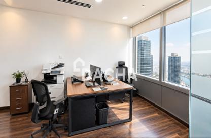 Office Space - Studio - 1 for rent in Gold Tower (Au Tower) - JLT Cluster I - Jumeirah Lake Towers - Dubai